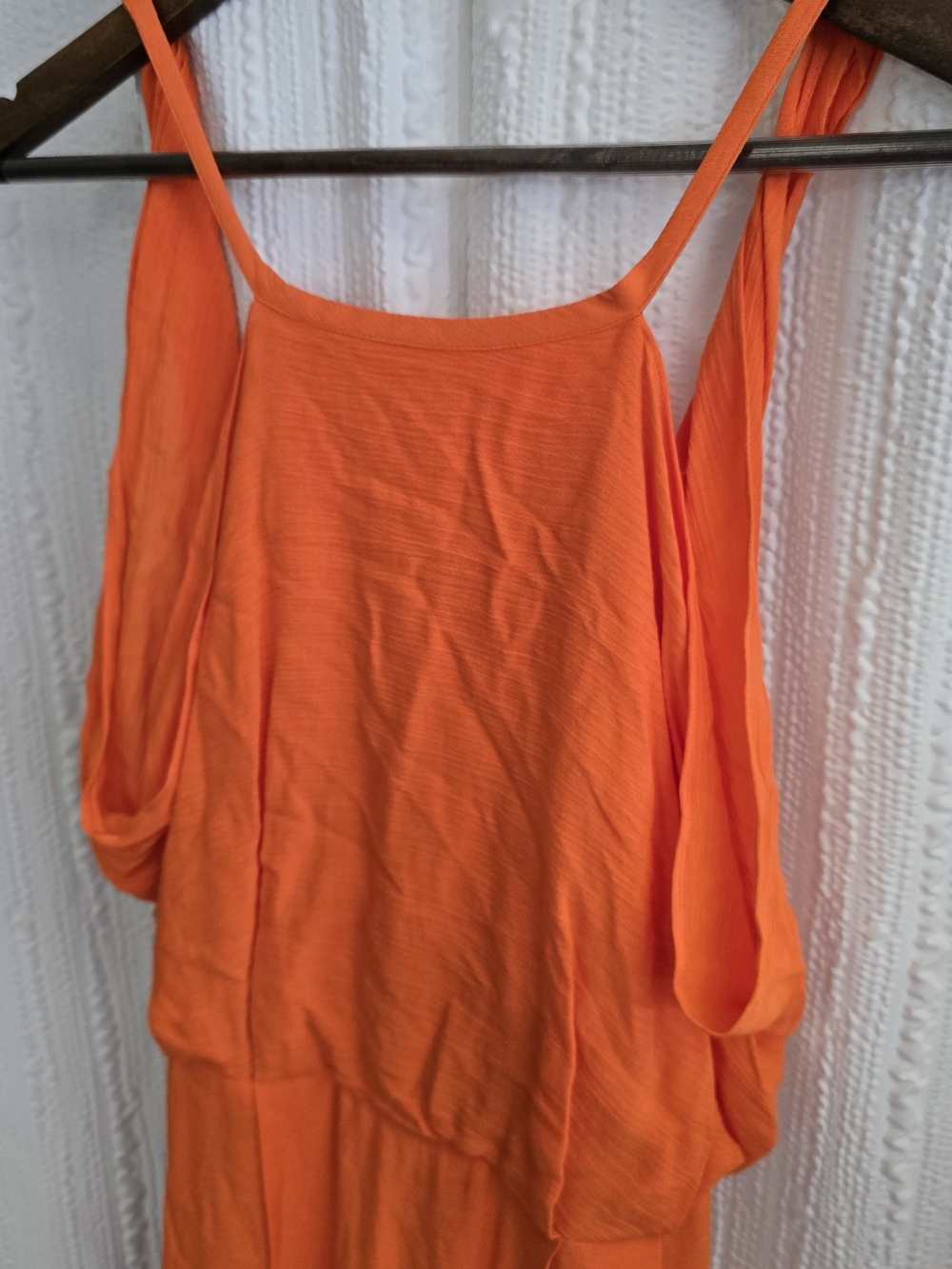 Womens Size 4 Rachel Comey Sherbert Orange Maxi Dress - Picture 9 of 10
